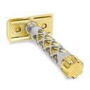 The Goodfellas  Smile  the VALYNOR Double Edge Safety Razor - CNC Machined Brass and Aluminum - Delivers a Close and Comfortable Shave - Made by Hand 