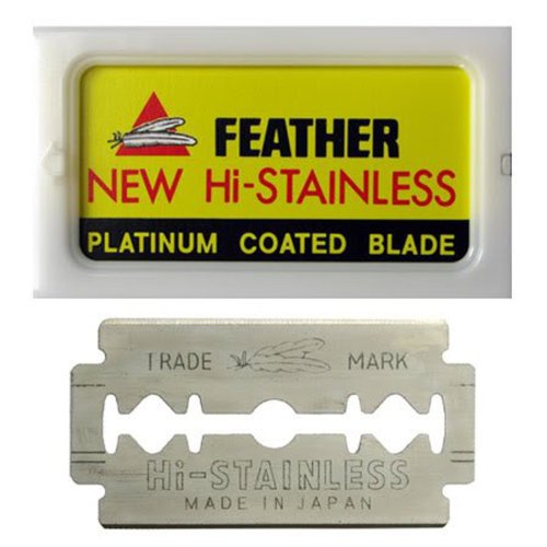 Feather Hi-Stainless – Lames DE x10