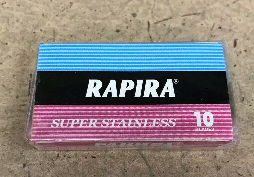 [LAM-RAPIRA-SS-10-001] Rapira Super Stainless – Lames DE x10