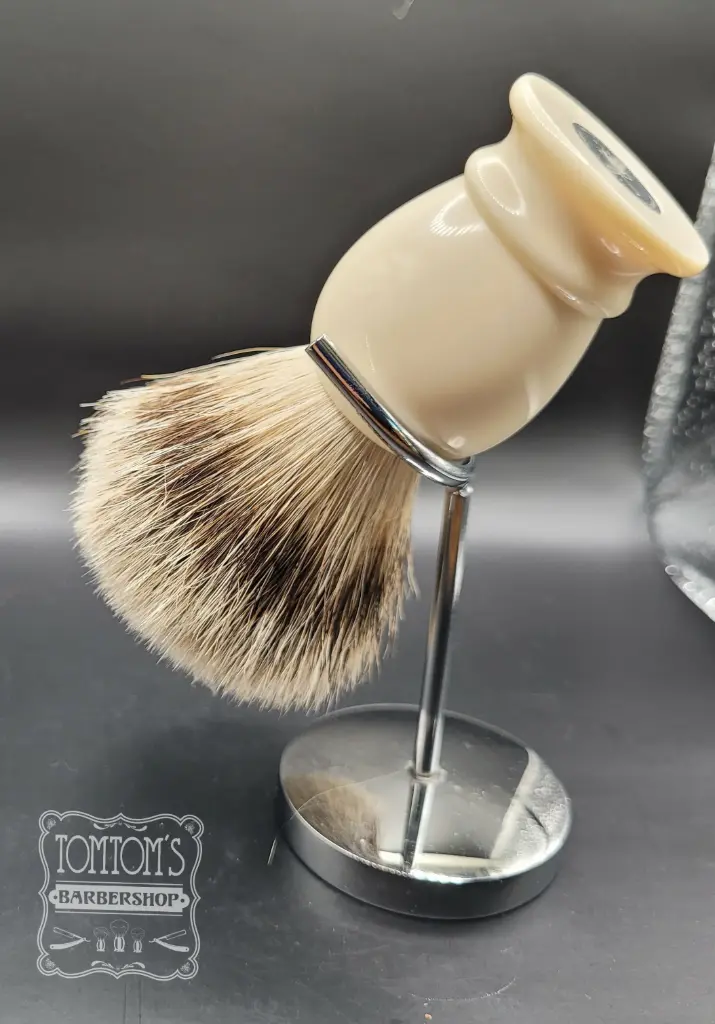 MÜHLE CLASSIC – Blaireau de rasage Silvertip Badger Faux Ivory