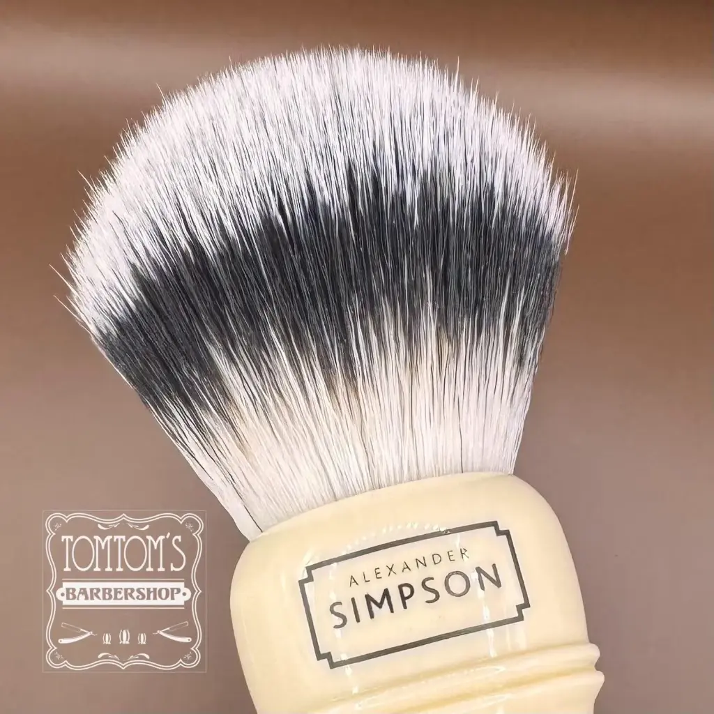 Simpsons shaving brush trafalgar t1 synthetic fibre