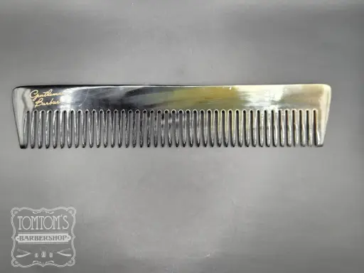 [P8-CORNE-PEIGNE-01] Peigne râteau droit P8 – corne véritable