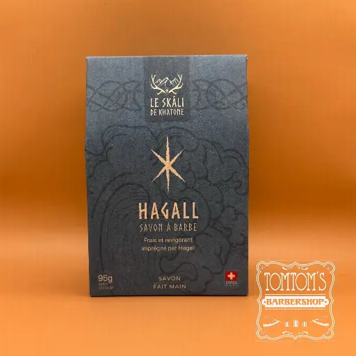[SKALI-SAV-BARBE-HAGALL-095] Skàli – Savon à Barbe Hagall 95 g